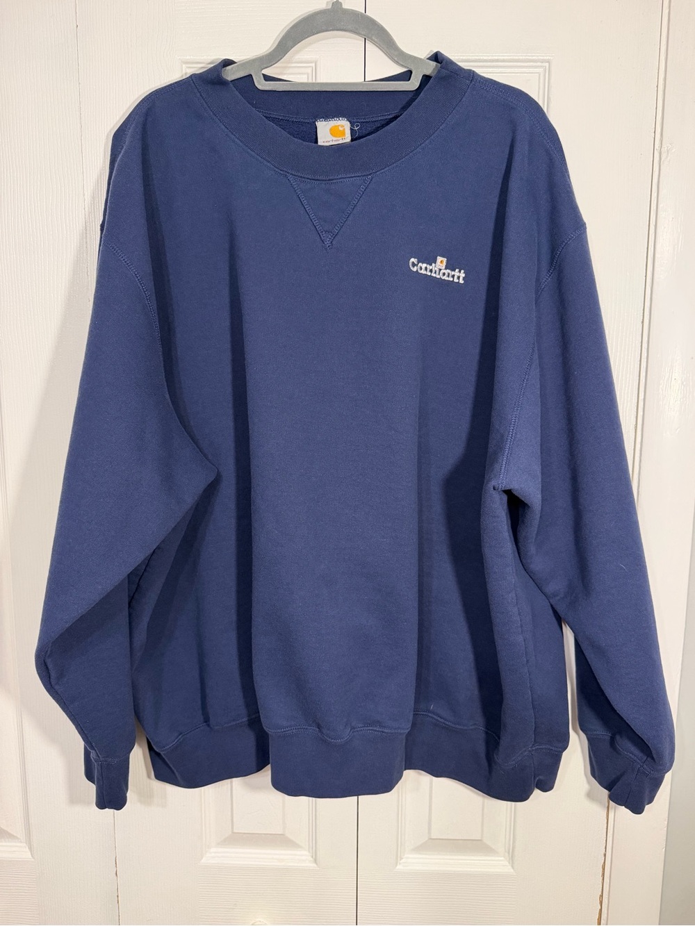 Carhartt Crewneck Sweatshirt 4XL Navy Blue